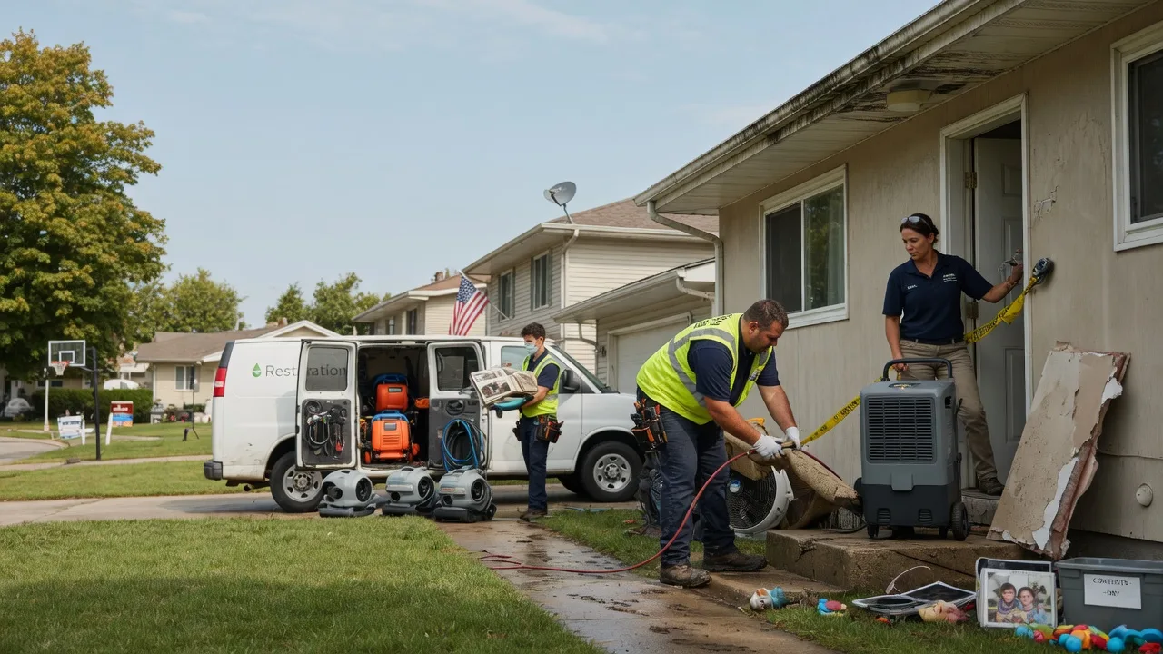 Water Damage Restoration in Cross Timbers, MO near me